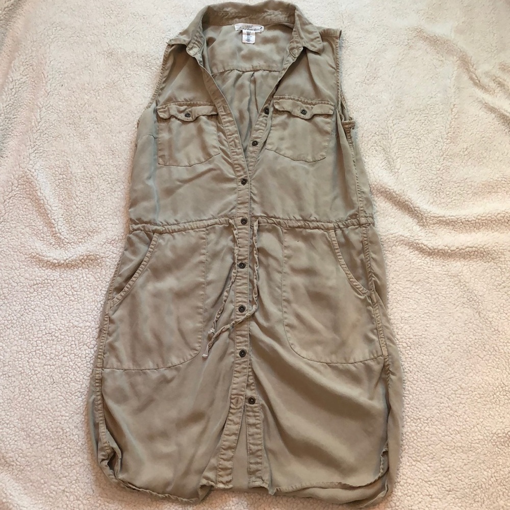 H & M sleeveless cargo dress